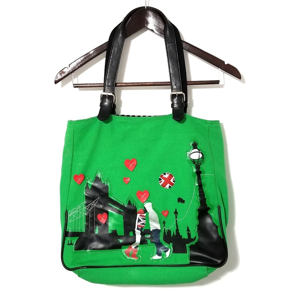 III Parcel Green London Pop Art Tote